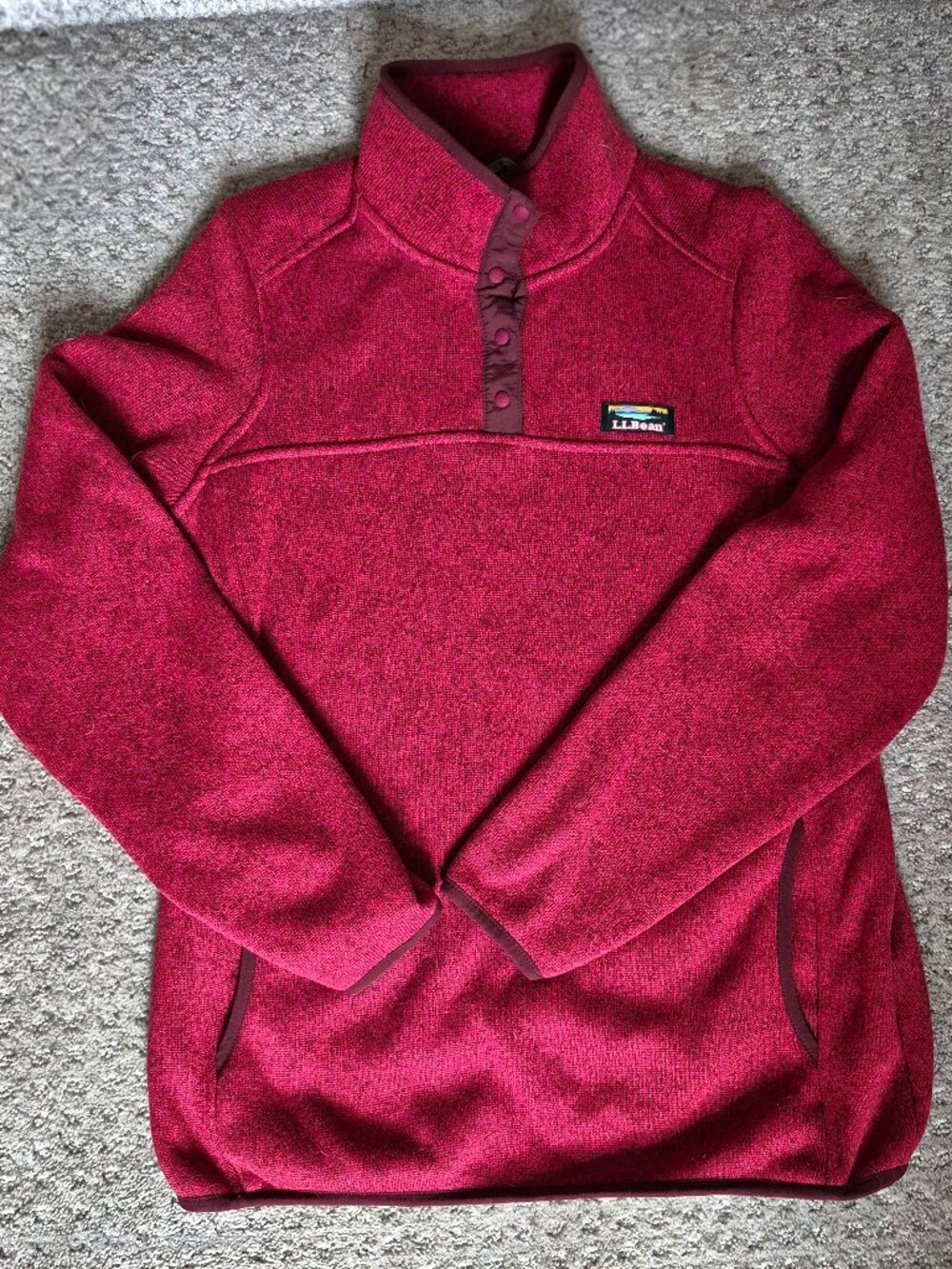 LL Bean Womens medium pullover jacket